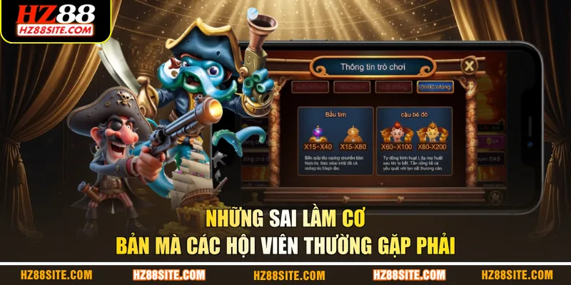 Những sai lầm cơ bản mà các hội viên thường gặp phải