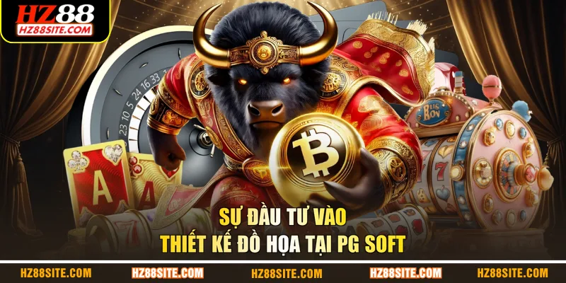 Sự đầu tư vào thiết kế đồ họa tại PG Soft