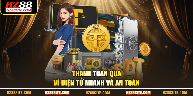 Thanh toán qua ví điện tử nhanh và an toàn